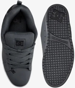 DC Court Graffik Schuh (dark grey black white)