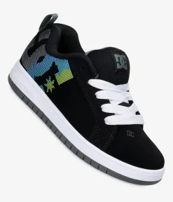 DC Court Graffik Schuh kids (black multi white)
