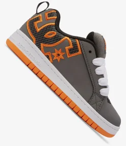 DC Court Graffik Schuh kids (grey orange)