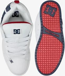 DC Court Graffik Schuh (white navy red)