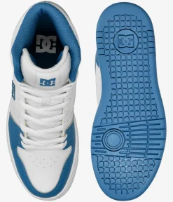 DC Manteca 4 Hi Schuh women (blue white)