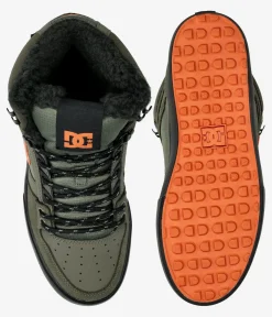 DC Pure High Top WC WNT Schuh (dusty olive orange)