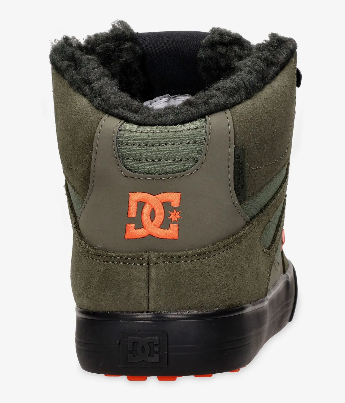 DC Pure High Top WC WNT Schuh (dusty olive orange)