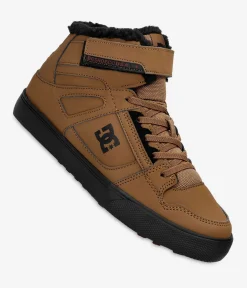DC Pure High Top WNT EV Schuh kids (wheat black)
