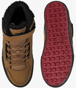 DC Pure High Top WNT EV Schuh kids (wheat black)