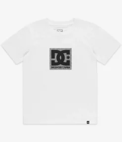 DC Square Star Fill T-Shirt kids (white greystone)