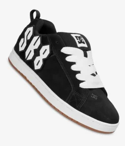 DC x skatedeluxe Court Graffik SE Schuh (black black white)