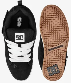 DC x skatedeluxe Court Graffik SE Schuh (black black white)
