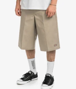 Dickies 15In Multi Pocket Workshort Recyceld Shorts (khaki)