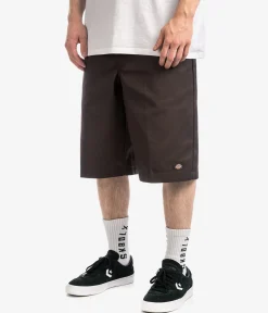 Dickies 13IN Multi Pocket Workshort Reycled Shorts (dark brown)
