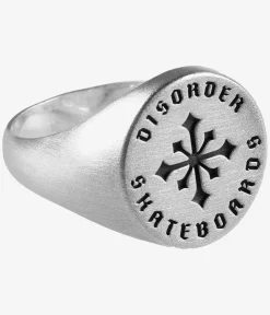Disorder Skateboards Logo Ring (silver)