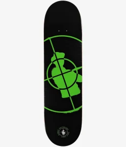 Element x Public Enemy Stencil 8.25" Skateboard Deck (black green)