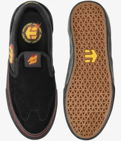 Etnies x Santa Cruz Lo-Cut Slip Schuh (black)