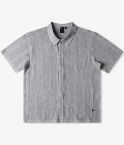 Former AG Marilyn Knit Polo-Shirt (grey)