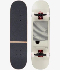 Globe Parallel 8" Komplettboard (offwhite foil horizon)