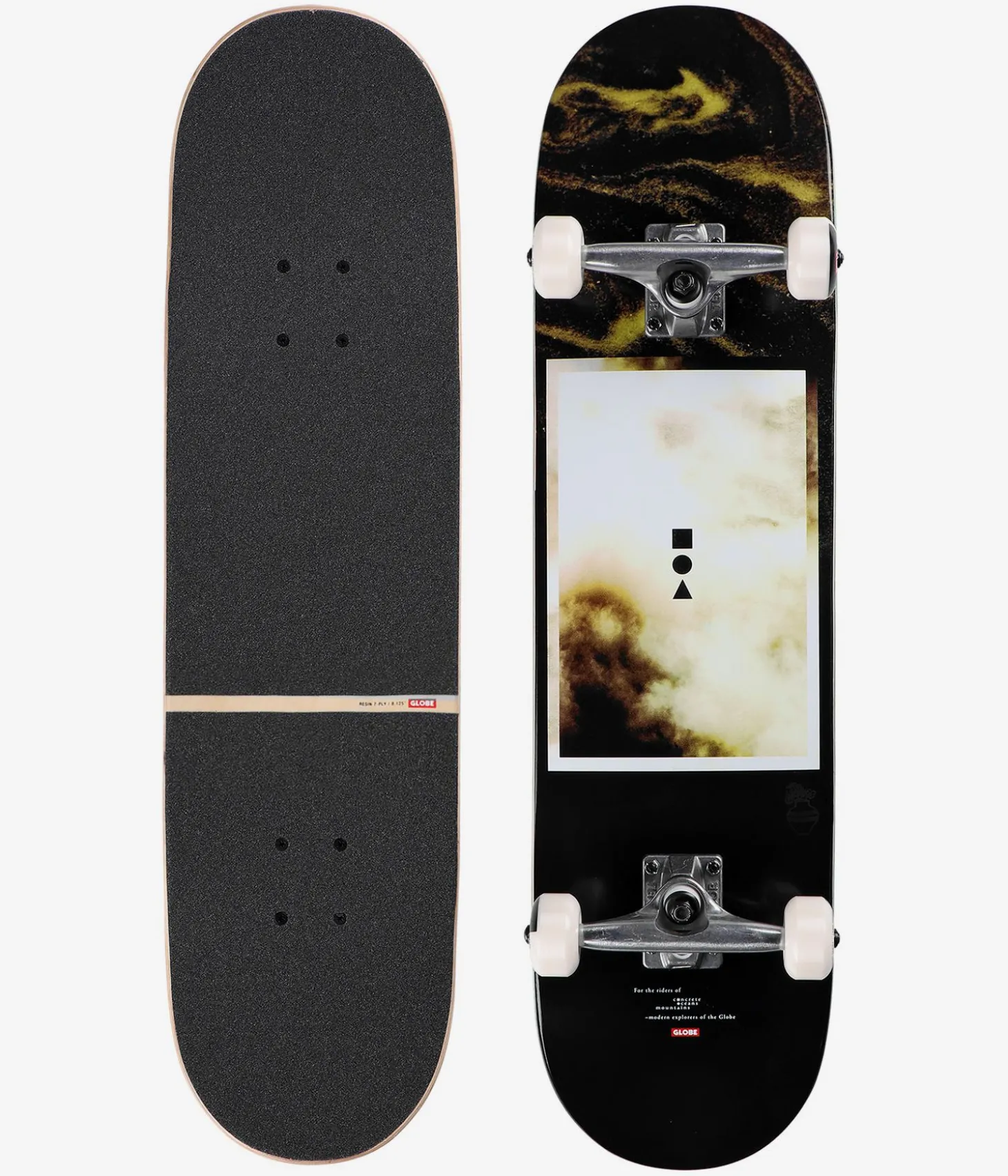 Globe Slide Stack 8.125" Komplettboard (dust)