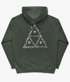 HUF Gleam Hoodie (hunter green)
