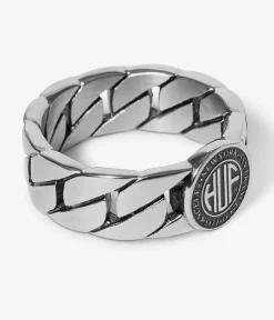 HUF Regional Cuban Link Ring (silver)