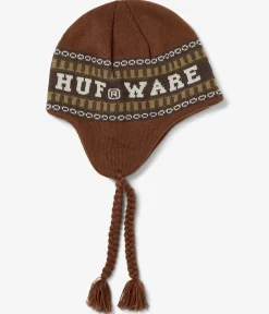 HUF x Bronze 56k Flap Mütze (brown)