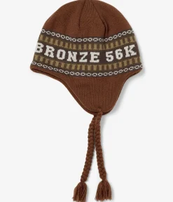 HUF x Bronze 56k Flap Mütze (brown)