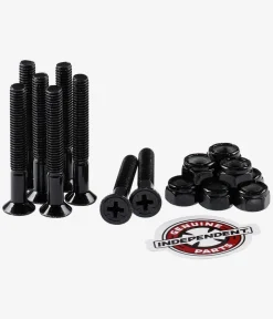 Independent 1 1/2" Montageset (black) Kreuzschlitz