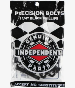 Independent 1 1/4" Montageset (black) Kreuzschlitz