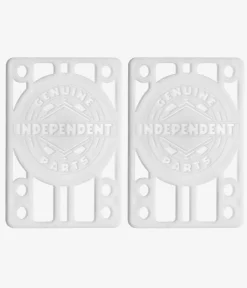 Independent 1/8" Riser Pads (all white) 2er Pack