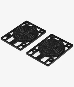 Independent 1/8" Riser Pads (black) 2er Pack