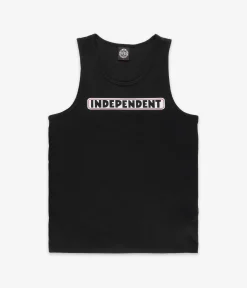 Independent Bar Logo Tank-Top (black)