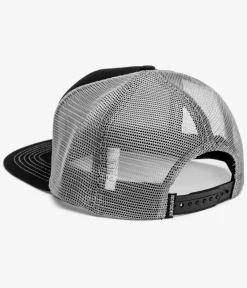 Independent Span Mesh Trucker Cap (black grey)