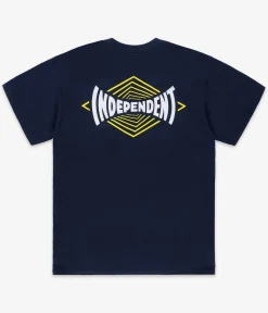 Independent Vertigo Span T-Shirt (navy)