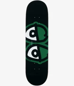 Krooked Team Easy Rider Eyes 8.25" Skateboard Deck (green)