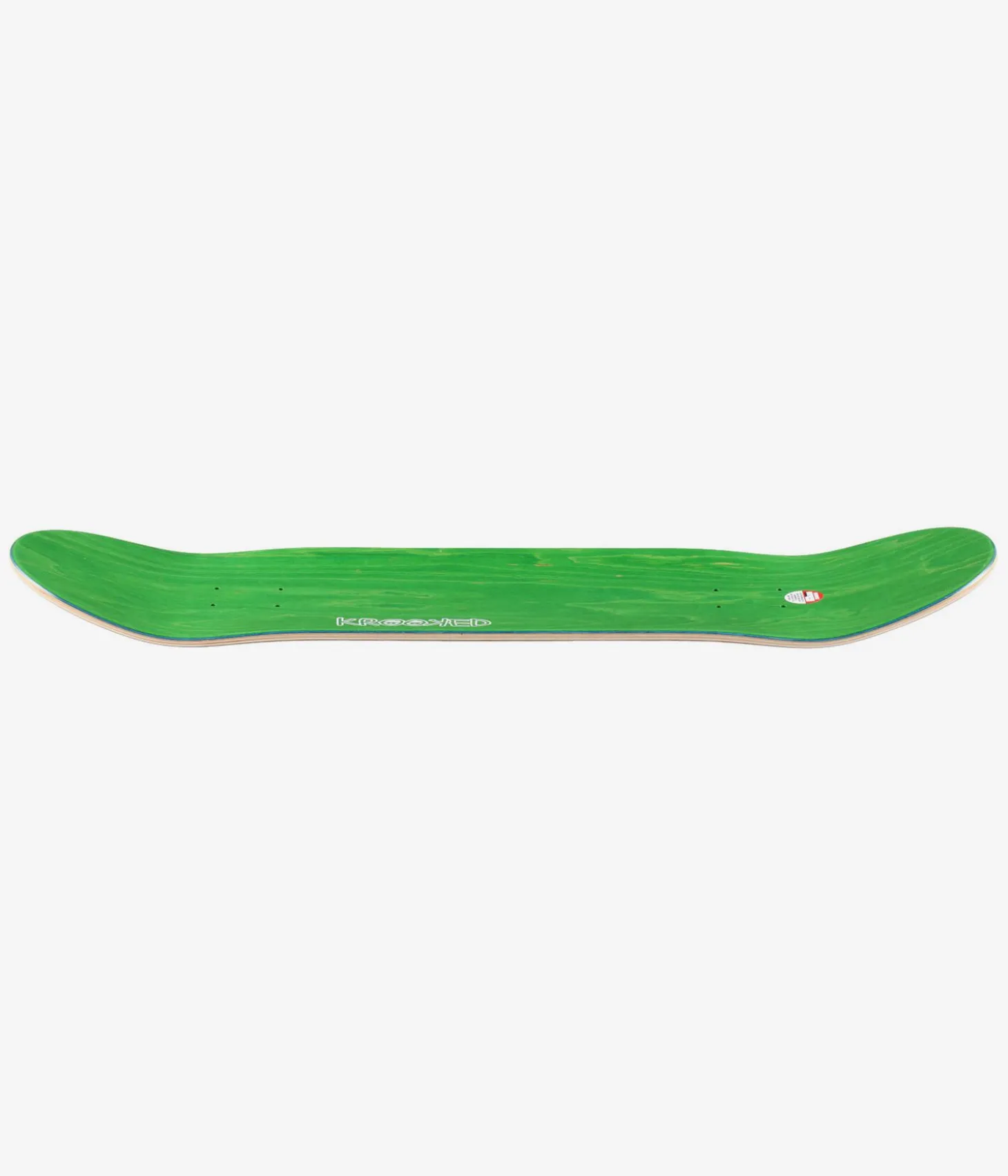 Krooked Team Easy Rider Eyes 8.25" Skateboard Deck (green)