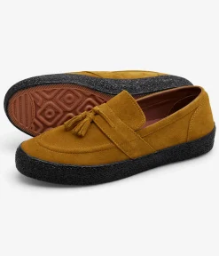 Last Resort AB VM005 Loafer Suede Schuh (golden brown black)