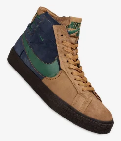 Nike SB Blazer Mid Premium Schuh (legend dark brown)