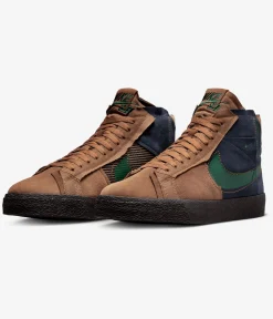 Nike SB Blazer Mid Premium Schuh (legend dark brown)