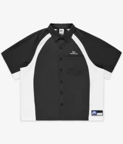 Nike SB Bowler Hemd (black white)