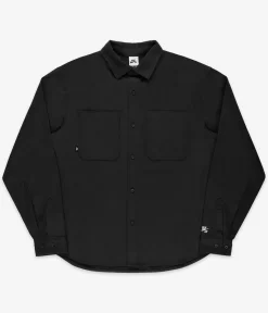 Nike SB Essential Woven Hemd (black white)