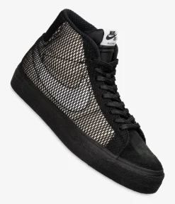 Nike SB Zoom Blazer Mid Premium Schuh (white black)