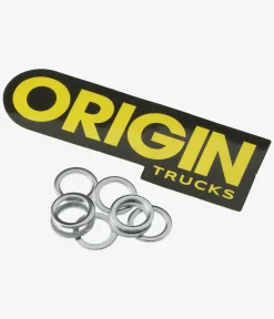 Origin Precision 8mm Speedrings (silver) 8er Pack