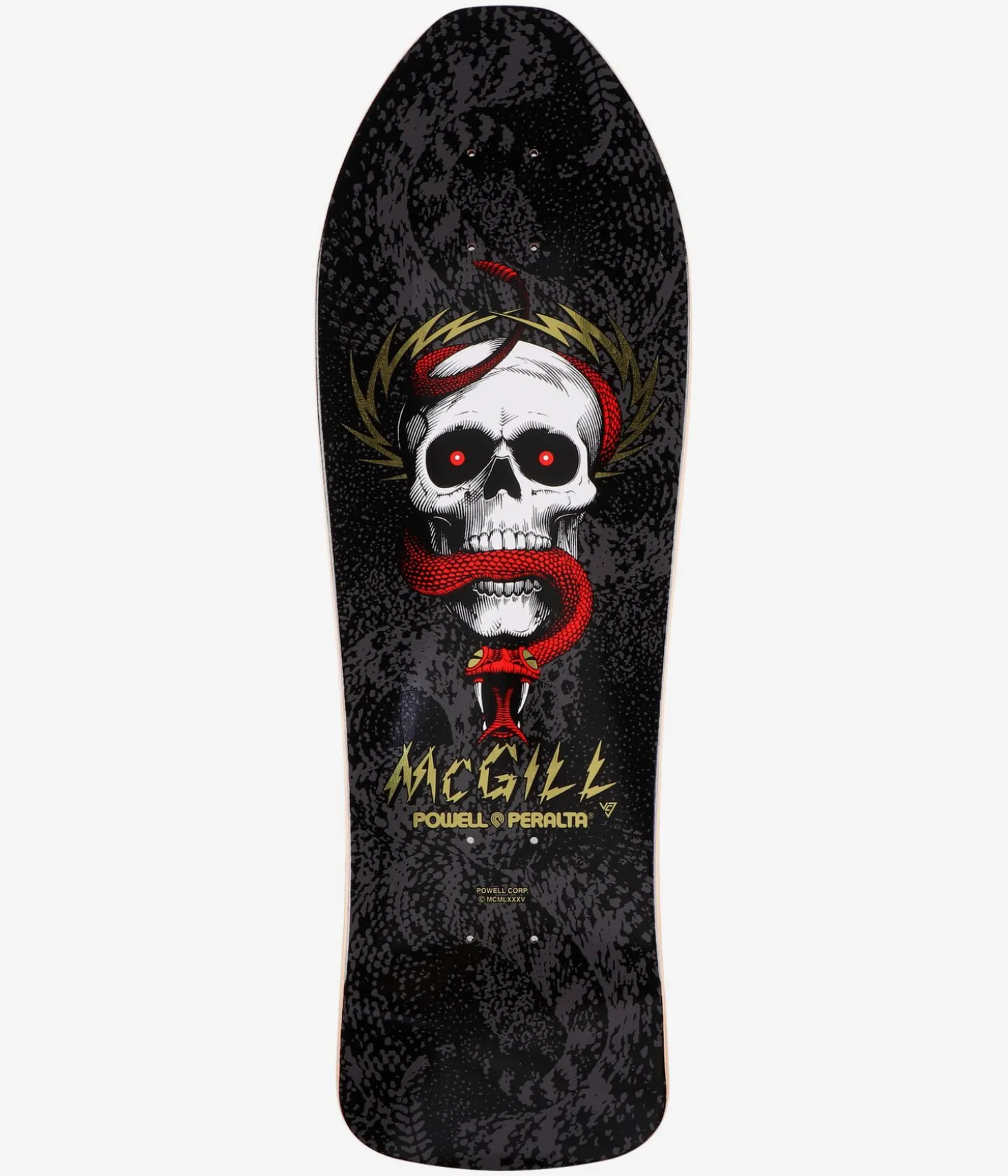 Powell-Peralta McGill BB S16 Limited Edition 10" Skateboard Deck (black gold)