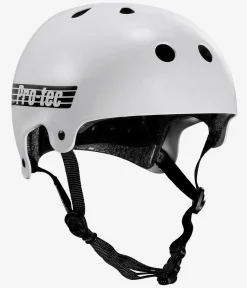 PRO-TEC Old School Helm (gloss white)