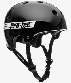 PRO-TEC Old School Helm (gloss black)