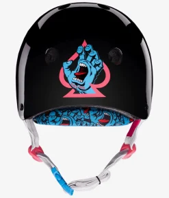 PRO-TEC x Santa Cruz Low Pro Helm (gloss black)