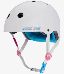 PRO-TEC x Santa Cruz Low Pro Helm (gloss white)