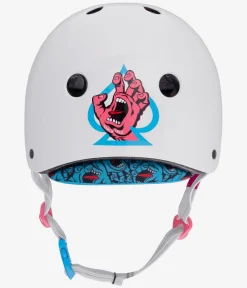 PRO-TEC x Santa Cruz Low Pro Helm (gloss white)