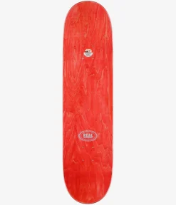 Real Herman Battle Axe Wheel Wells 8.25" Skateboard Deck (multi)