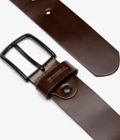 REELL All Black Buckle Gürtel (brown)