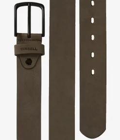 REELL All Black Buckle Gürtel (cappuccino)