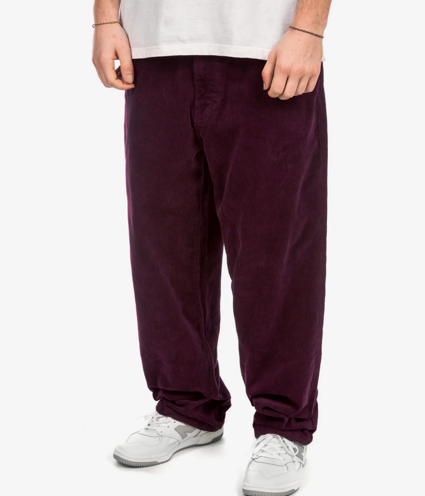 REELL Baggy Jeans (burgundy cord)